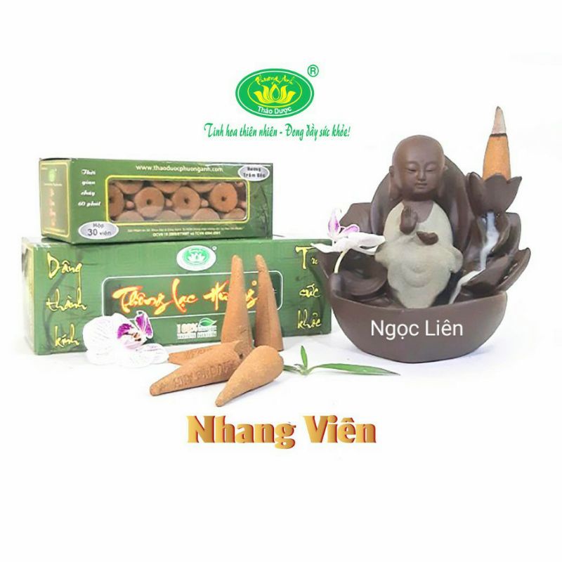 Nhang Trầm xông , nhang thác khói Thông Lạc Hương