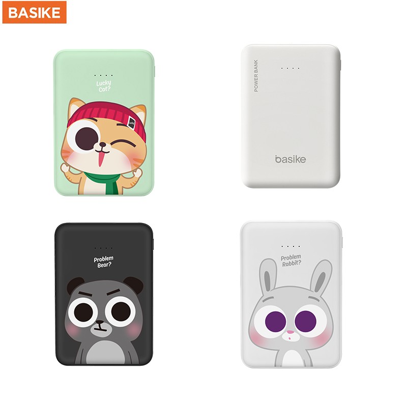 Sạc Dự Phòng BASIKE PT609 2 Cổng USB Chuyên Dụng Dung Lượng 5000mAh