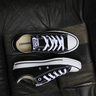 Giày Converse classic thấp cổ vải đen CTVD37