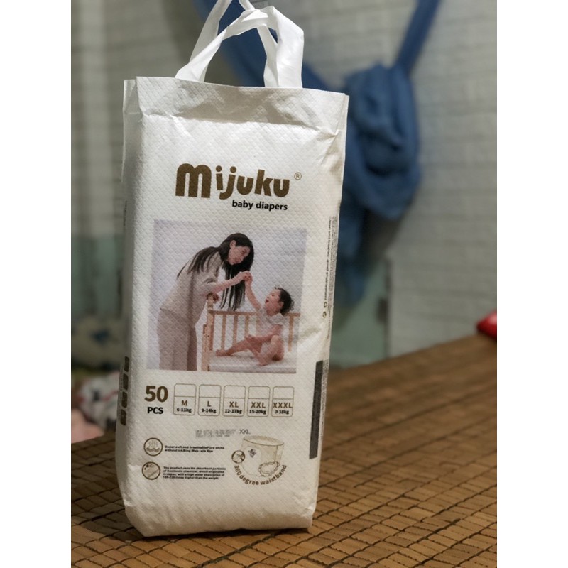 tả/bỉm MIJUKU CAO CẤP[CHÍNH HÃNG][FREESHIP] size XXL100/XXXL100