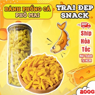 Xả kho 1kg bánh phồng cá vị phô mai - trai đẹp snack