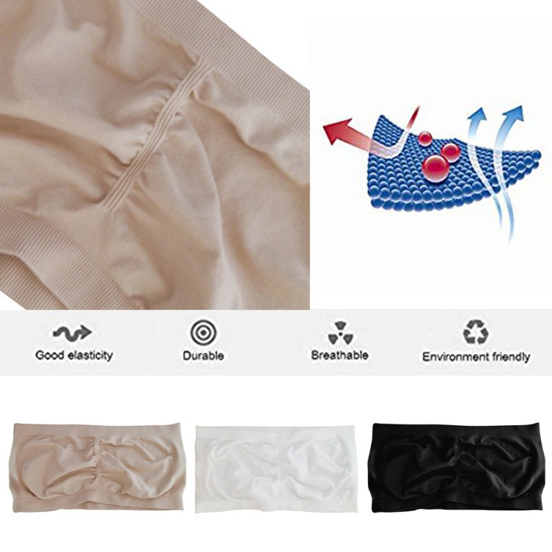 Áo ngực ống không dây không viền may | BigBuy360 - bigbuy360.vn