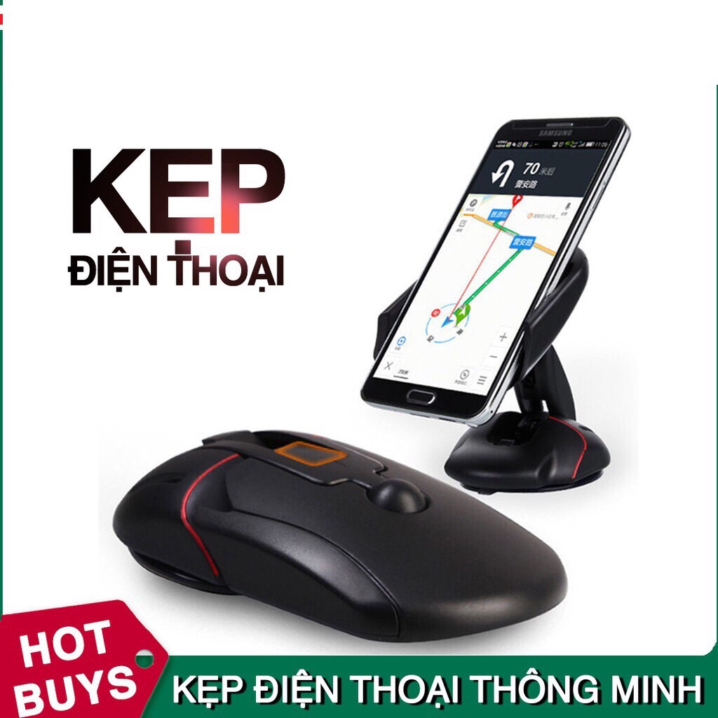Giá Đỡ Điện Thoại Hình Con Chuột Cho Ôtô Chất Lượng Nhập Khẩu | BigBuy360 - bigbuy360.vn