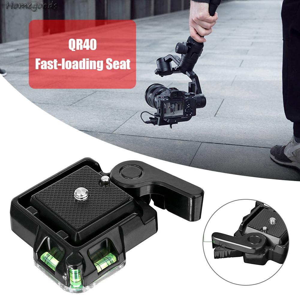 Đế gắn máy ảnh thao tác nhanh QR40 cho DSLR
 | BigBuy360 - bigbuy360.vn