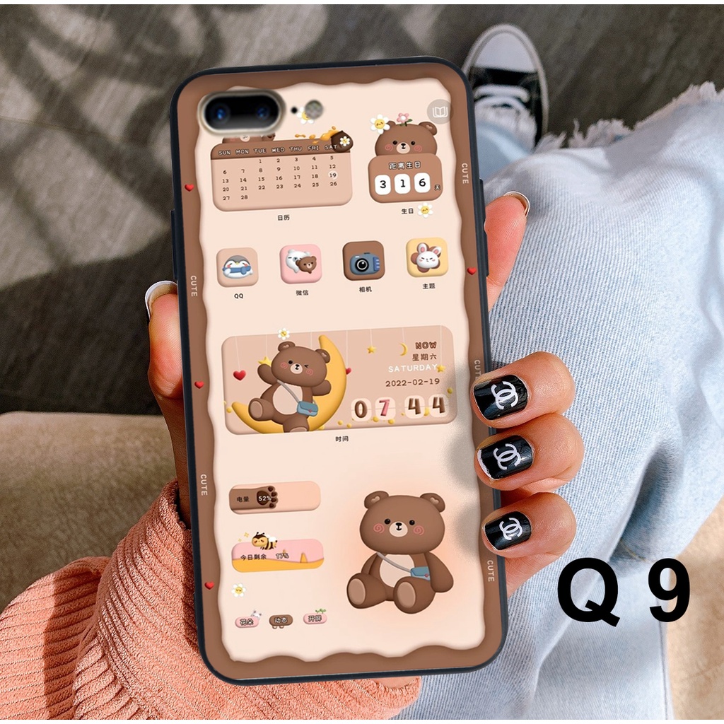 ỐP lưng  điện thoại cho IPHONE 7 PLUS-8PLUS, ỐP nhựa in hình mới nhất 2022 shop.viet9