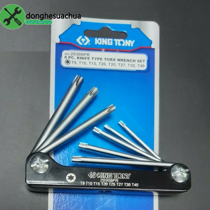 Bộ lục giác sao xếp Kingtony 20308PR 8 cây