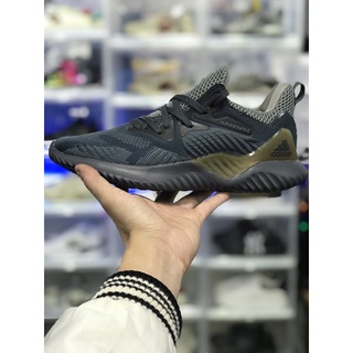 ( Hàng có sẵn)⚡️𝐅𝐑𝐄𝐄 𝐒𝐇𝐈𝐏⚡️Giày Alpha bounce xám đen [ FULL BOX và BILL ]