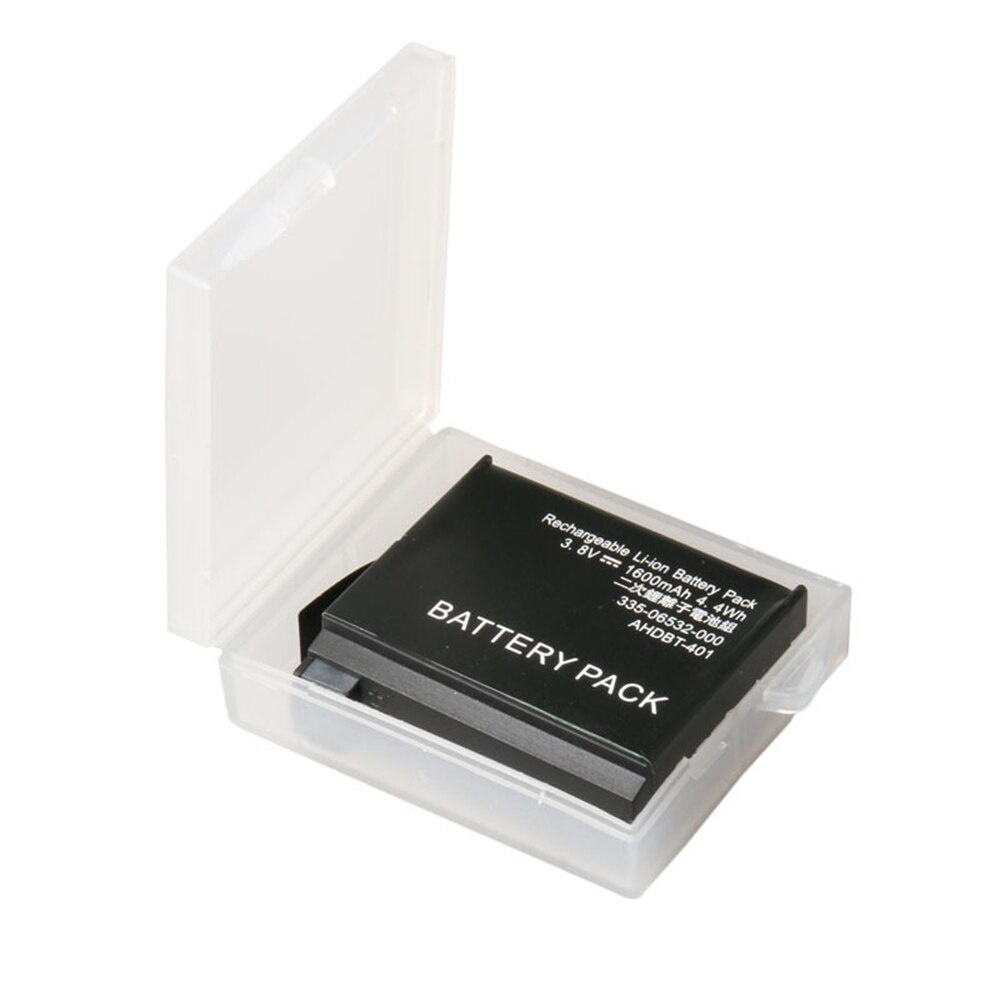 Bộ 2 Hộp Đựng Pin Chống Thấm Nước Cho GoPro Hero 9 10 11 Session Xiaomi Yi MiJia 4k Eken