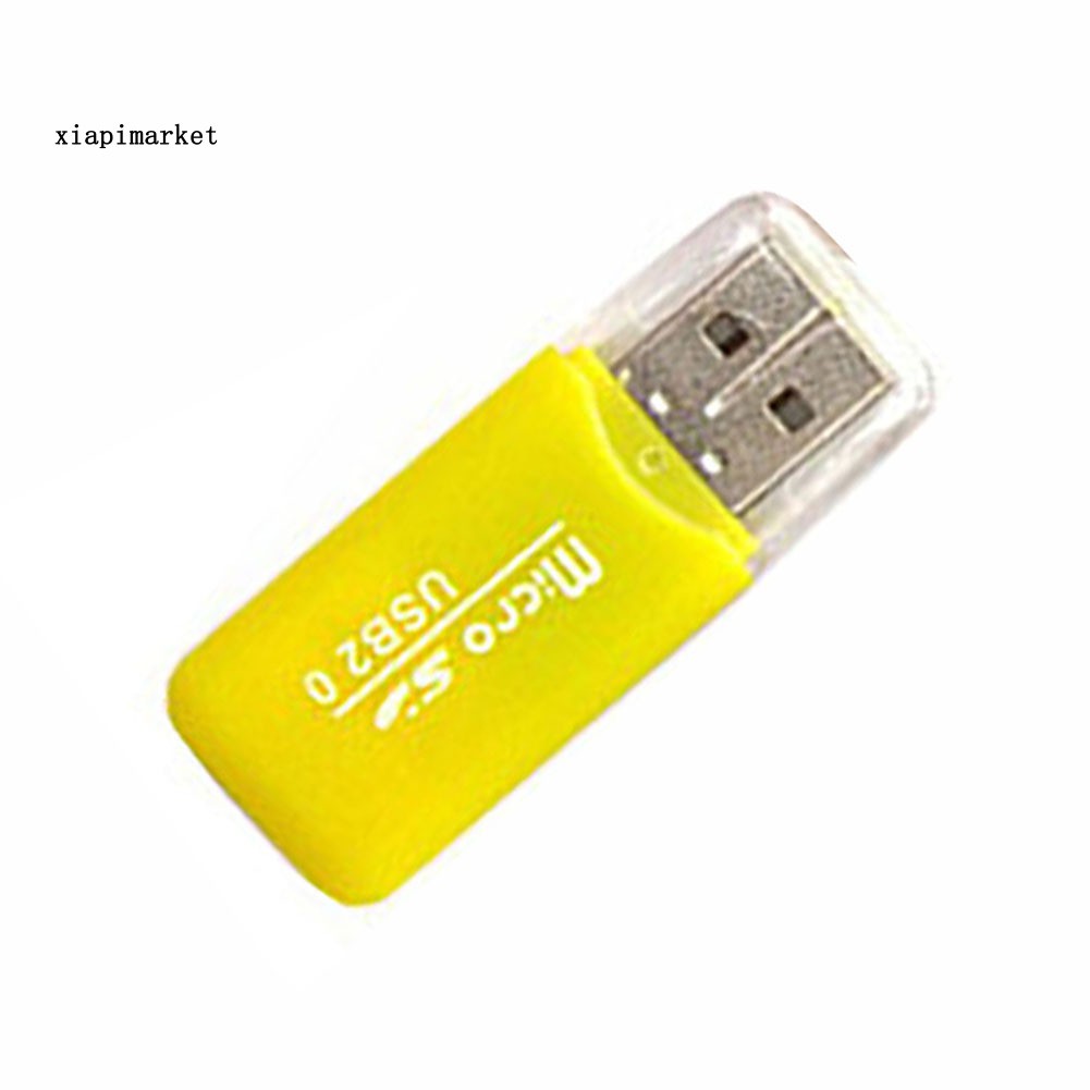 Đầu đọc thẻ nhớ USB 2.0 nhỏ gọn thiết kế vỏ nhựa dành cho Laptop | BigBuy360 - bigbuy360.vn