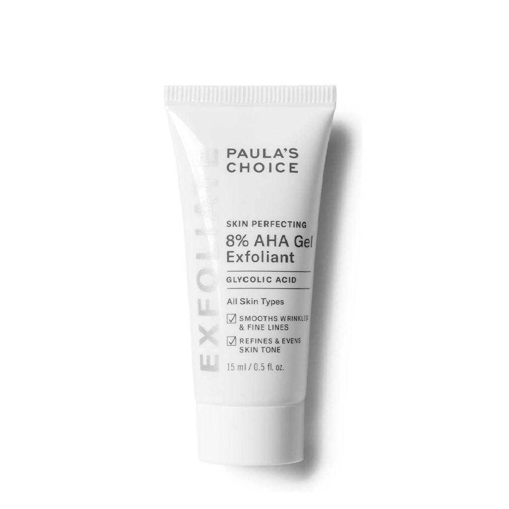 Gel Loại Bỏ Tế Bào Chết Làm Mềm Và Sáng Mịn Da Paula's Choice Skin Perfecting 8% AHA Gel Exfoliant 15ml Và 100ml