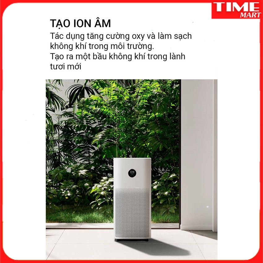 Máy lọc không khí Xiaomi Air Purifier 4 [TIME_MART siêu thị tiện ích gia đình]