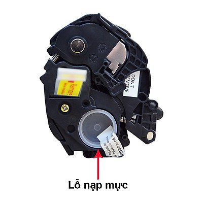 Hộp mực dùng cho máy in LBP 2900 CÓ LỔ ĐỔ MỰC, XẢ THẢI - MÃ 12A/303