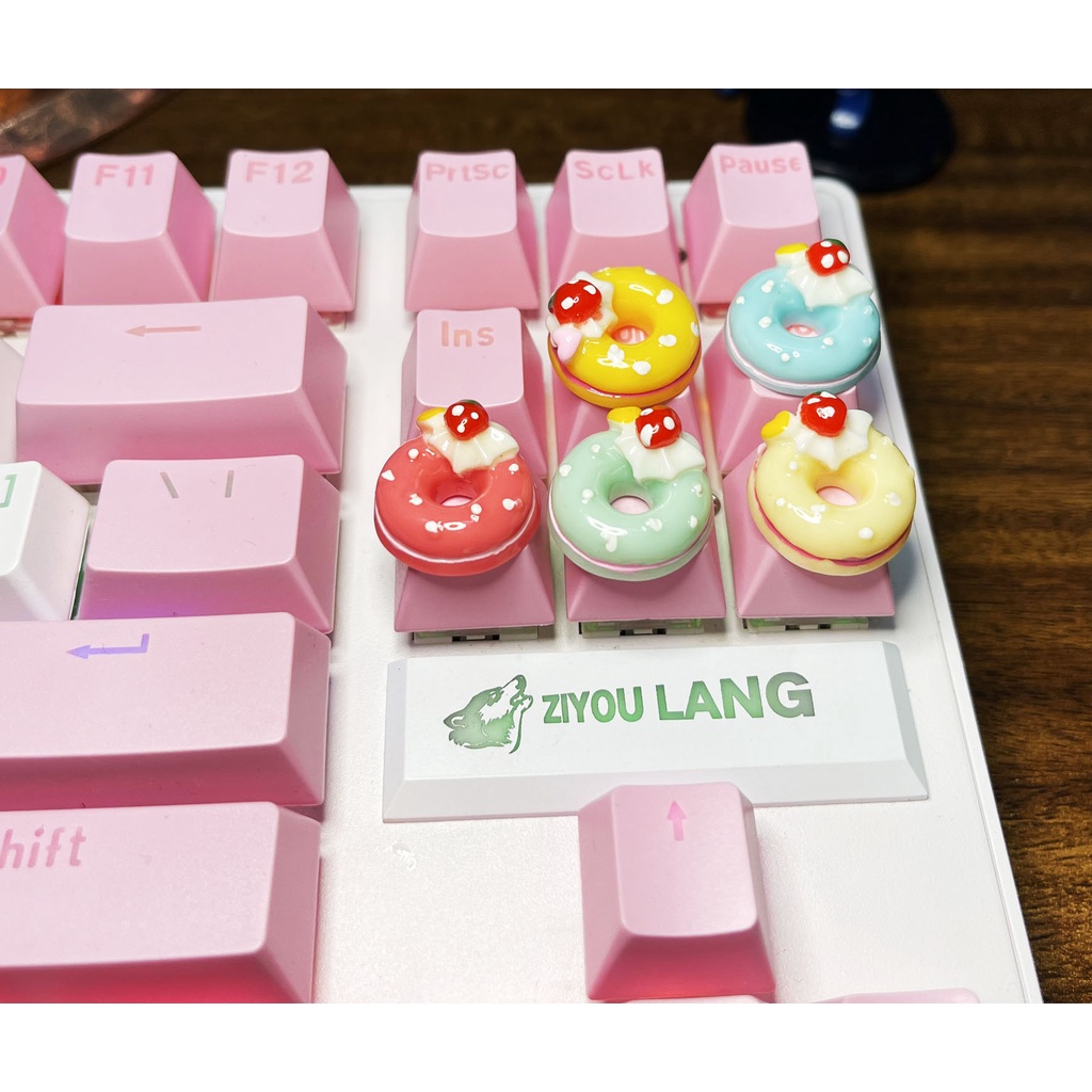 Keycap lẻ Donut ngọt ngào dễ thương làm quà tặng (005_CH)