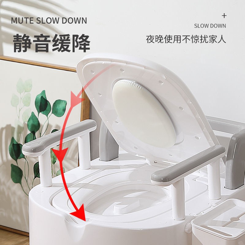 Nhà vệ sinh gia đình người lớn ghế cao tuổi khử mùi đơn giản cho bà bầu di động trong già
