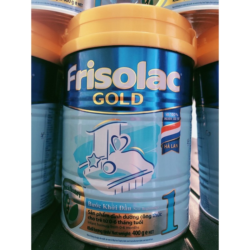 Sữa Frisolac gold 1 400g (0-6 tháng)