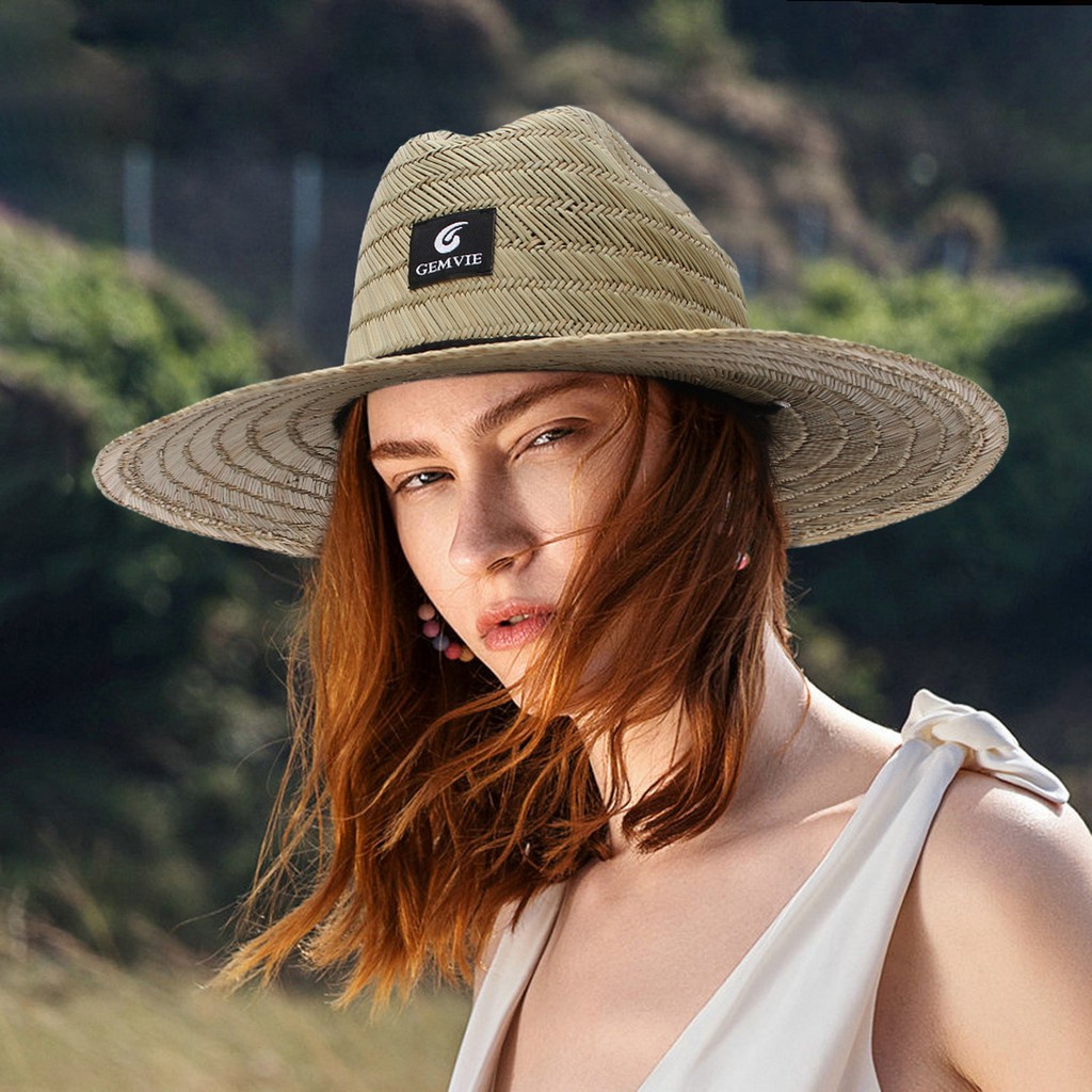 Mũ vành chống nắng đan cói thời trang cho nam và nữ
