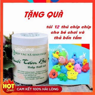 muối tắm bé , muối tắm bé sinh dược độc mộc đánh bay rôm sảy, chàm sữa, hăm da