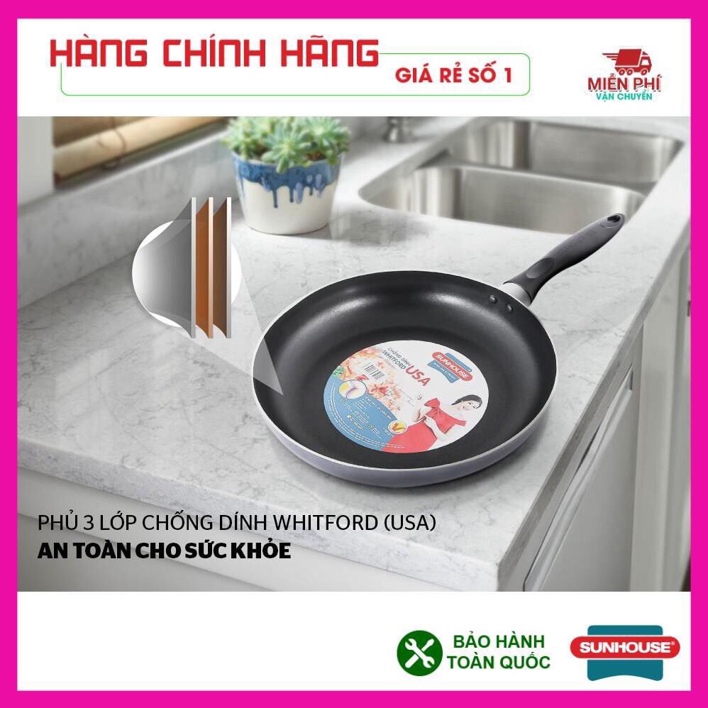 CHẢO CHỐNG DÍNH SUNHOUSE, CHẢO SUNHOUSE ĐỦ SIZE CAO CẤP HÀNG CHÍNH HÃNG