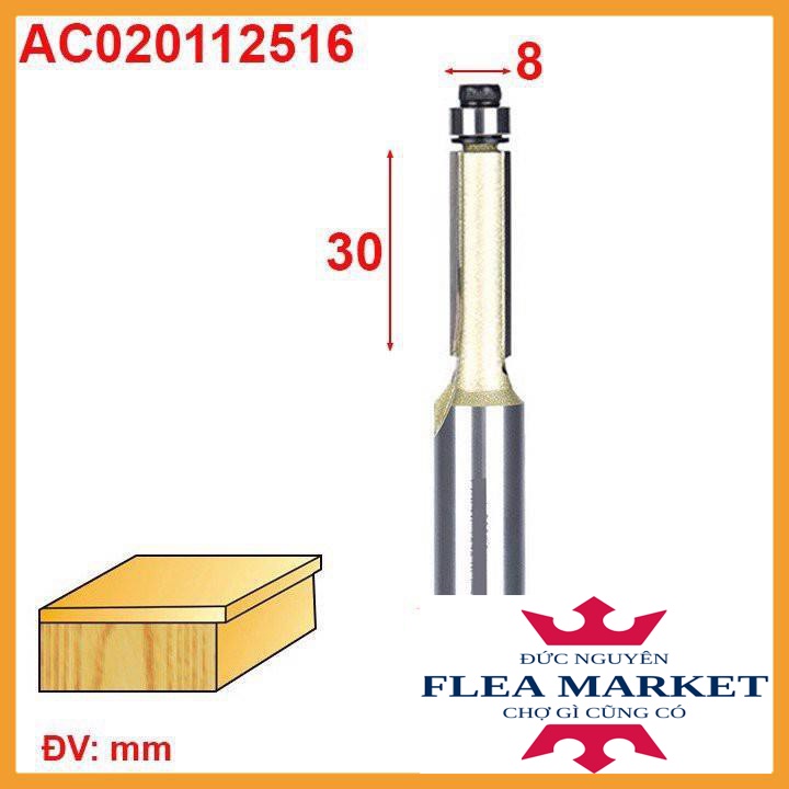 [Chính hãng] Mũi lấy nền có bi Tideway AC0201 cốt 12,7mm hàng công ty