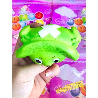 SQUISHY bánh mặt chopper one piece kèm móc khóa