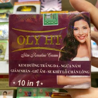 Kem Oly Ht 10 in 1 ngừa nám giảm nhăn se khích lổ chân lông 25 gr