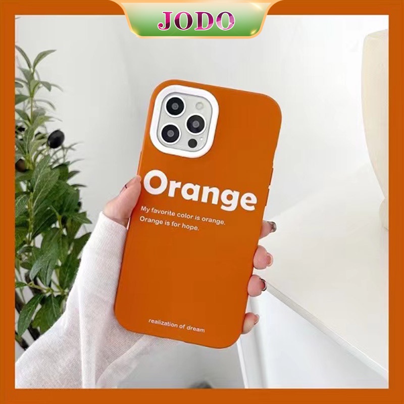 Ốp Điện Thoại Silicon TPU Mềm Chống Sốc In Hình Quả Cam Cho iPhone 14 13 12 11 Pro Promax 6 6S 7 8 Plus X XR XSMax SE