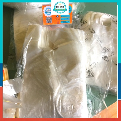 Túi nilong, túi bóng xốp zin bóng 2 quai size 1kg  dai đẹp LINHMART