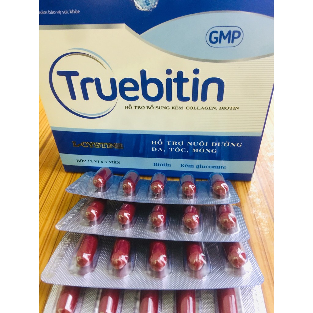 TRUEBITIN- VIÊN UỐNG HỖ TRỢ DA TÓC MÓNG