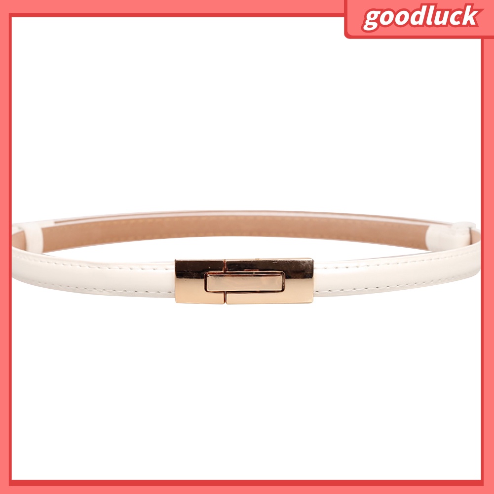 Dây Nịt Nữ, Giả Da, Bản Hẹp