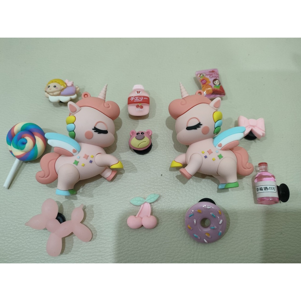 combo Charm Stiker Gắn Dép Crocs