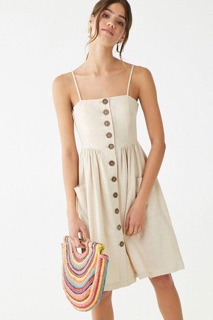 Đầm midi linen F21