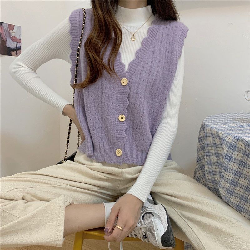 Áo Khoác Cardigan Dệt Kim Cổ Chữ V Dáng Rộng Thời Trang Thu Đông Cho Nữ | BigBuy360 - bigbuy360.vn