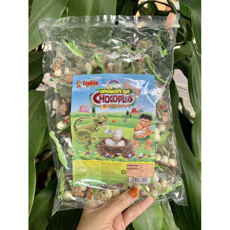 Kẹo sôcôla trứng khủng long bịt 30gói