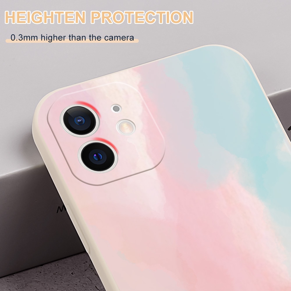 Ốp Điện Thoại Mềm Màu Gradient Cho Xiaomi Redmi Note 10S 10 Pro Max Note 9 Pro Max 9S Note 8 Pro 7 Pro Note 11 Pro H058