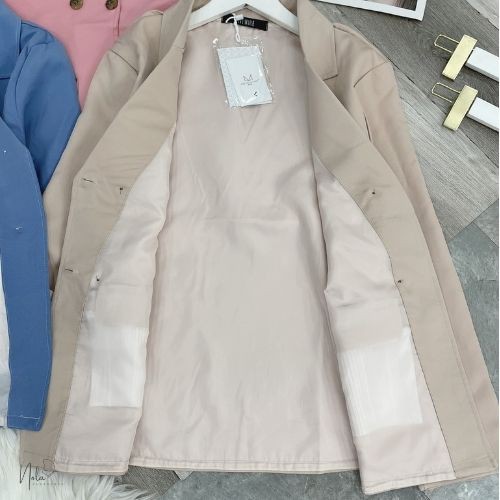 Áo khoác blazer 2 lớp 3 màu siêu dễ phối đồ phong cách Hàn Quốc | BigBuy360 - bigbuy360.vn