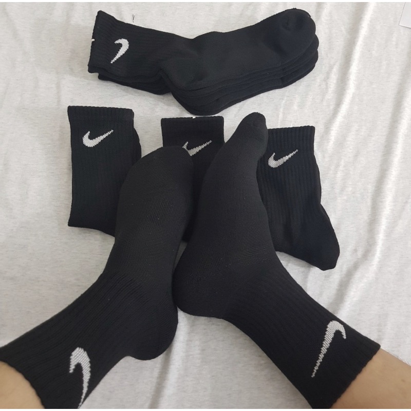 Tất / Vớ cổ cao nam nữ nike  Vớ đá banh thể thao dệt kim loại  dày dặn, thấm hút  mồ hôi, mềm mịn thoải mái