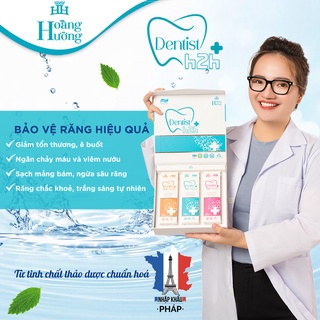Kem đánh răng hoàng hường -dentist h2h-ngăn ngừa sâu răng, làm trắng răng, giảm chứng hôi miệng