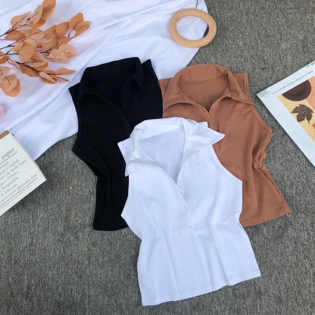 [Mã WASKT410K giảm 10K đơn 50K] Áo Ba Lỗ Cổ Trụ Dáng Dài Chấm Lưng Quần Chất Borip Dày Dặn_ Ảnh Thật Chụp Sàn | BigBuy360 - bigbuy360.vn