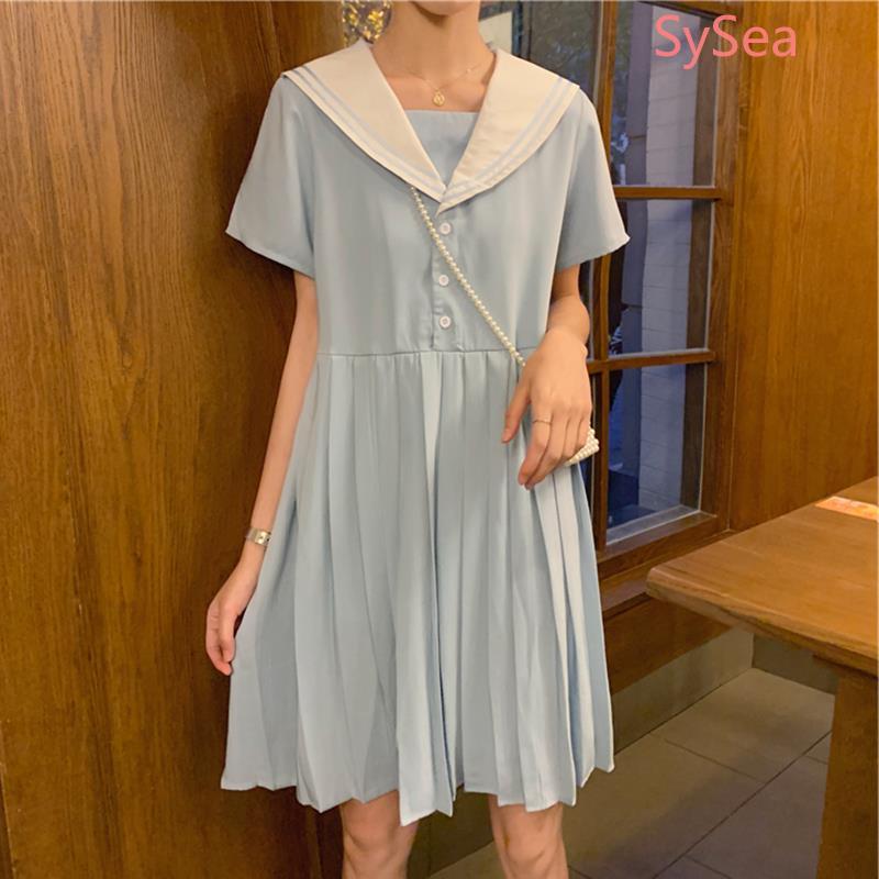 Đầm Tay Ngắn Thiết Kế Dáng Rộng Che Khuyết Điểm