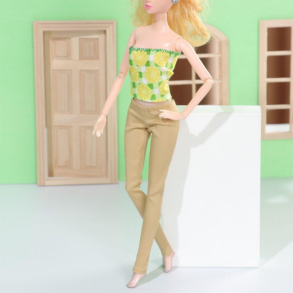 CLEVER Quần Da PU Thời Trang Cho Búp Bê 20 Kiểu