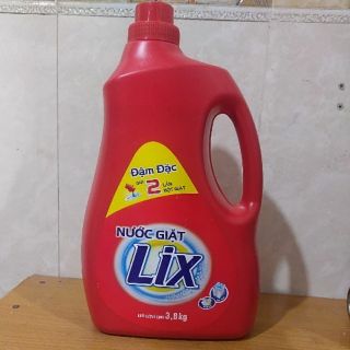 Nước giặt Lix 3,8kg đậm đặc