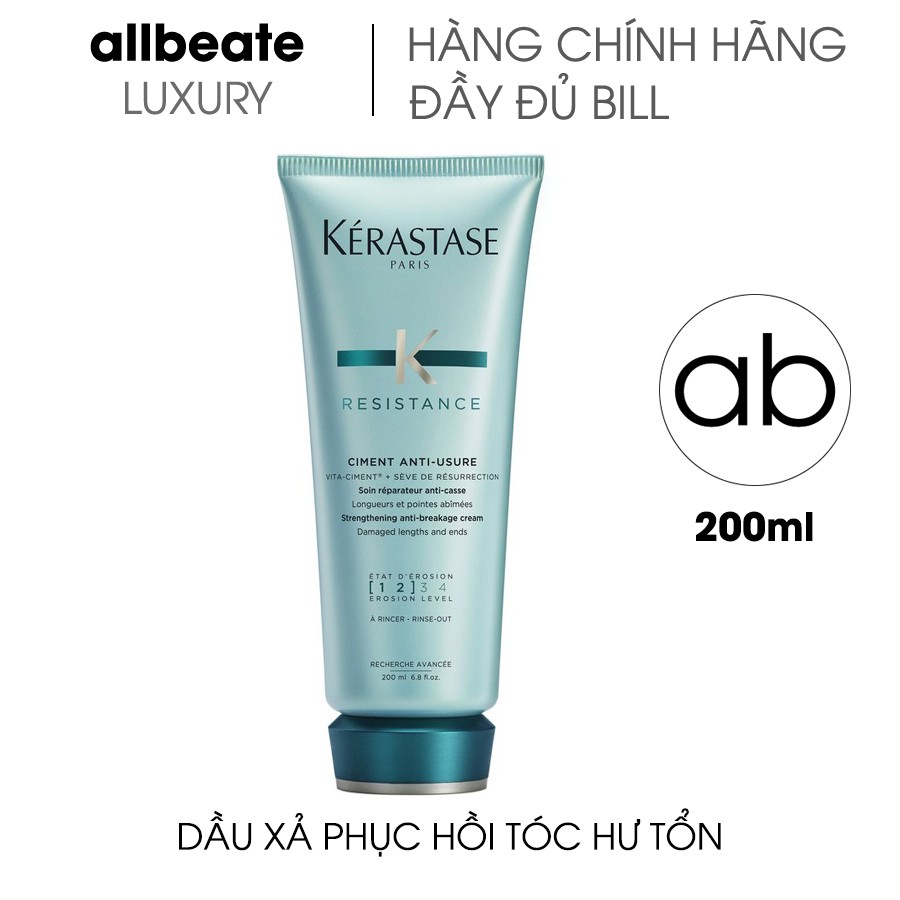 Set dầu gội phục hồi tóc hư tổn Kerastase Bain Force Architecte