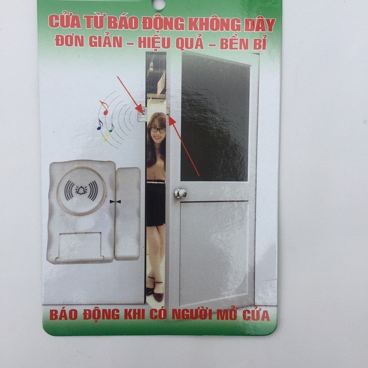 Cửa từ báo động không dây