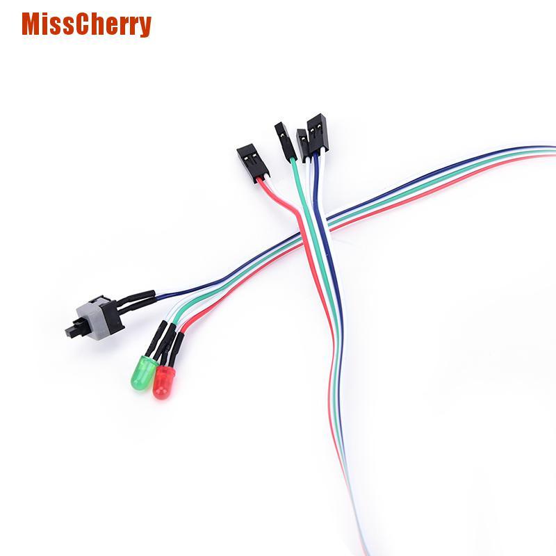 Dây Cáp Nguồn Atx Có Công Tắc Và Đèn Led