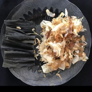 Combo cá bào tạo bẹ nấu nước dashi