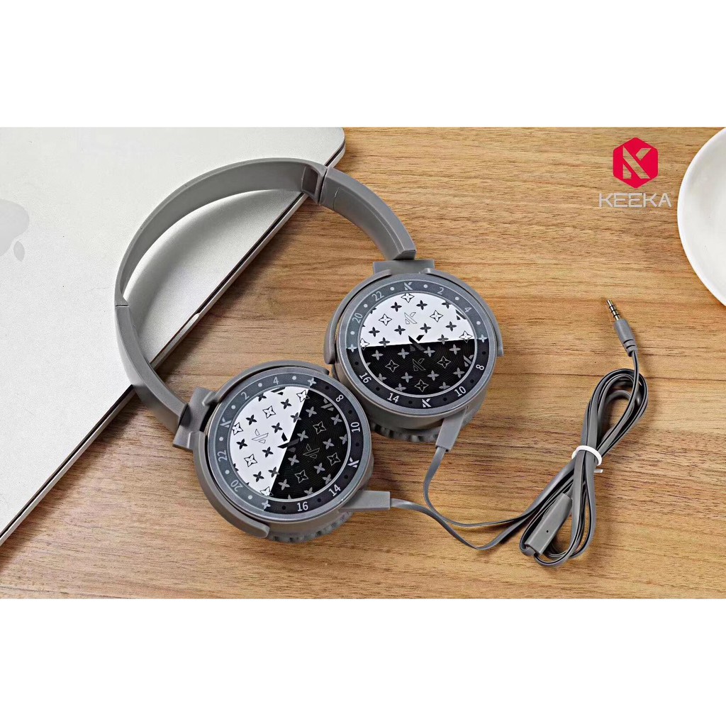 Tai nghe chụp tai KH-A105 chính hãng keeka mẫu mới 2019 ÂM THANH CỰC CHẤT (giá sỉ)