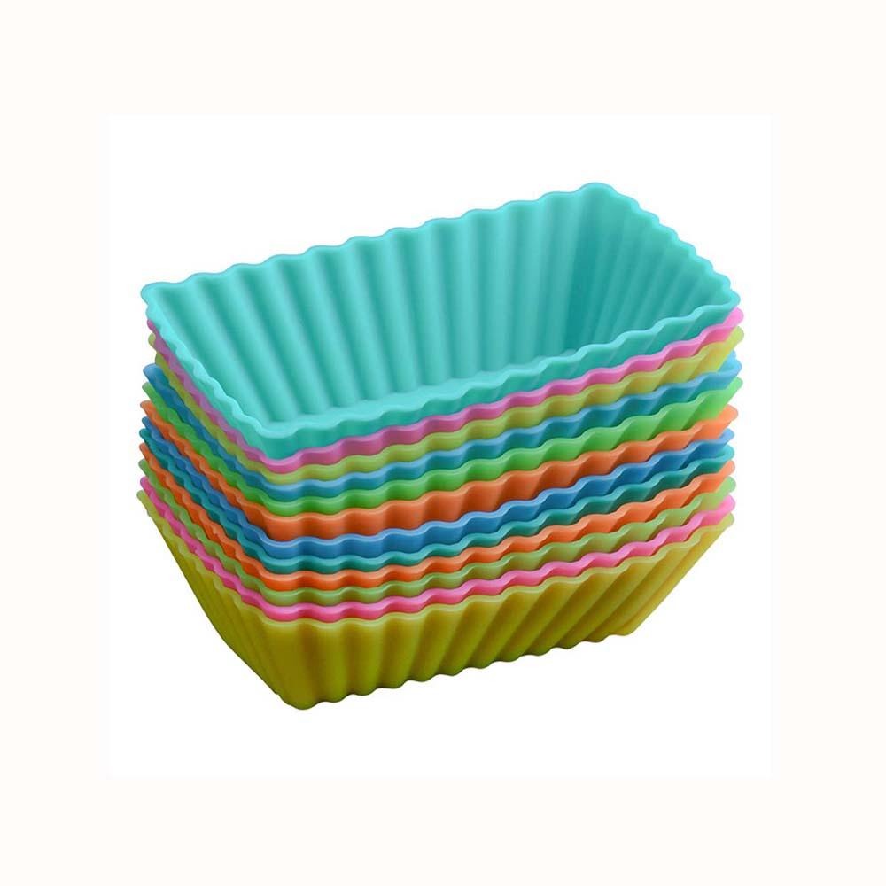 Khuôn Silicone Làm Bánh Hình Chữ Nhật Tiện Dụng