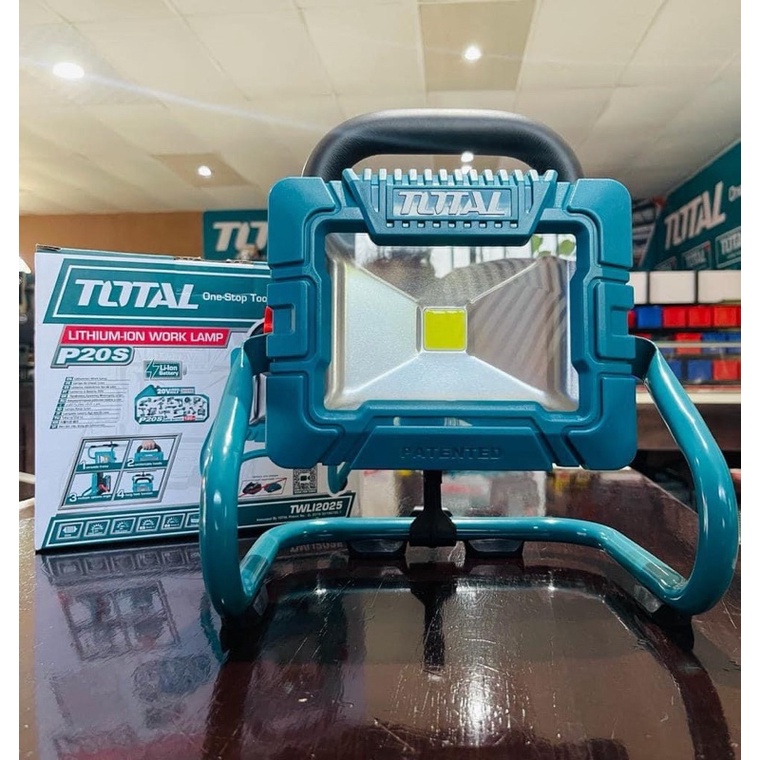TOTAL Đèn di động dùng pin Lithium-Ion 20V TWLI2025
