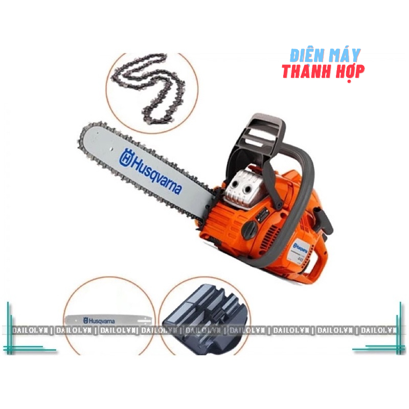 LAM TRƯỢT 20″-50CM DÀNH CHO MÁY CƯA HUSQVARNA 353 THỤY ĐIỂN