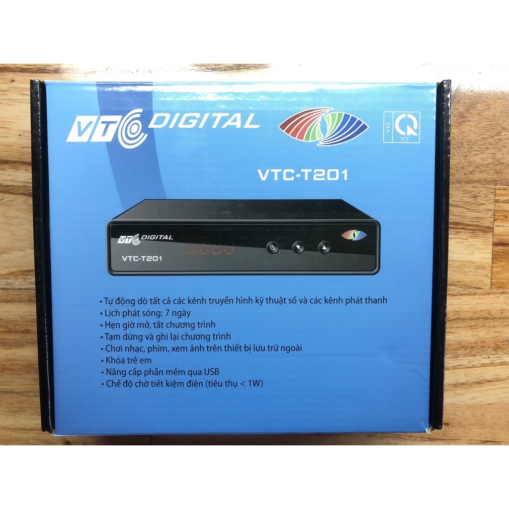 Bộ giải mã tín hiệu truyền hình số mặt đất DVB -T2, VTC-T201, TOP-T2# đầu kỹ thuật số